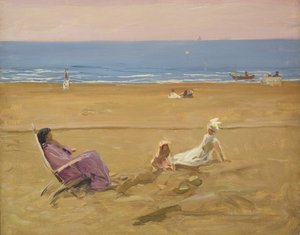 På stranden av John Lavery
