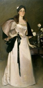 Porträtt av fröken Mary Burrell av John Lavery