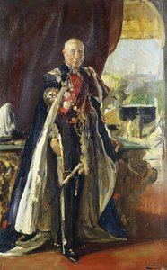 Porträtt av Earl of Lonsdale, K av John Lavery