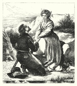 Kärlekskalender (gravyr) av John Lawson