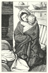 Poesi: Mary Anns barn (gravyr i kolorit) av John Lawson