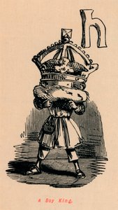 En pojke kung, av John Leech