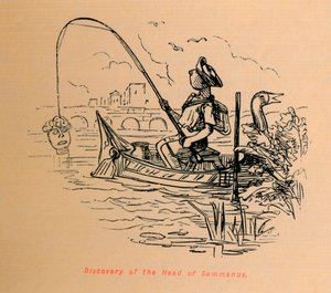 Upptäckten av huvudet av Summanus, 1852 av John Leech