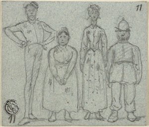 Avsnitt från White Chapel Life av John Leech