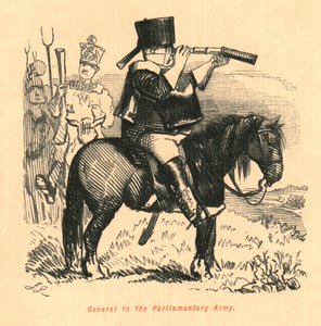 General i den parlamentariska armén, 1897. av John Leech
