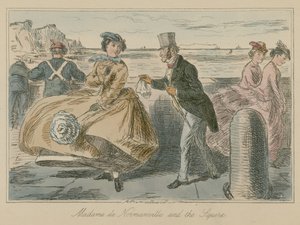 Madame de Normanville och godsägaren av John Leech