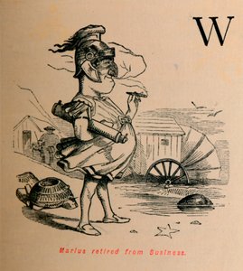 Marius gick i pension från Business 1852 av John Leech