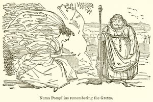 Numa Pompilius minns grottan