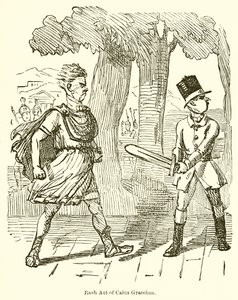 Utslag Act av Caius Gracchus av John Leech