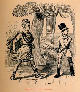 Rash Act av Gaius Gracchus, 1852 av John Leech