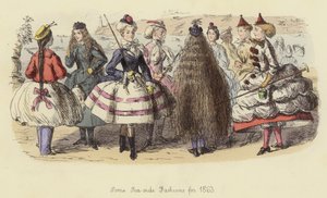 Några havsnära mode för 1863