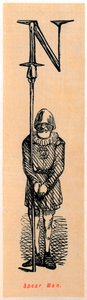 Spear Man, av John Leech