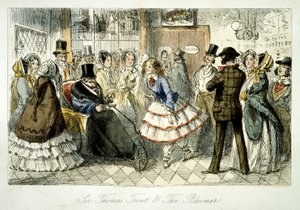 Tar vattnet vid Handley Spa, 1845 av John Leech