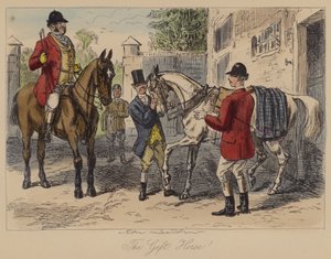 Presenthästen! av John Leech