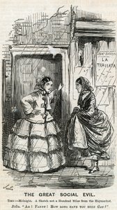 Den stora sociala ondskan (gravyr) av John Leech
