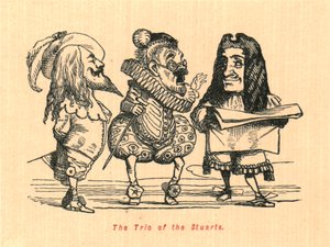 Stuarternas trio, 1897. av John Leech