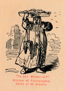 Ja-ah! Makrill! William av Trumpington, abbot av St. Albans, av John Leech