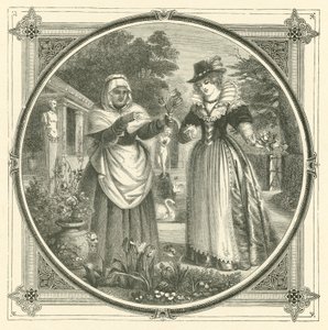 Varje blomma tappar äntligen sin parfym (gravyr) av John Leighton