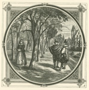 Skynda på fritiden (gravyr) av John Leighton