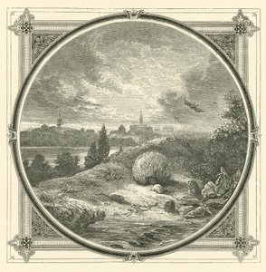 Lek, men kyskt (gravyr) av John Leighton