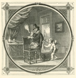 Smoke is the food of lovers (gravyr) av John Leighton