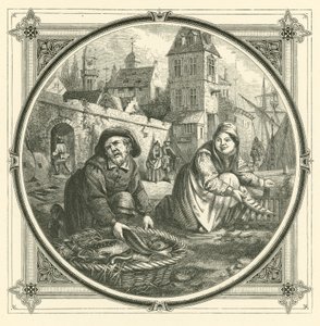 De inexperta är sårade (gravyr) av John Leighton