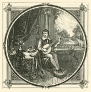 Vem har inte känt kärlek (gravyr) av John Leighton