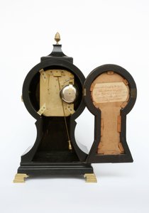 Ballongklocka, ca 1760 (mässing och eboniserat fruktträ) av John Leroux