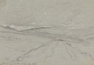 Mountain View i norra Wales av John Linnell