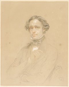 Porträtt av en herre av John Linnell