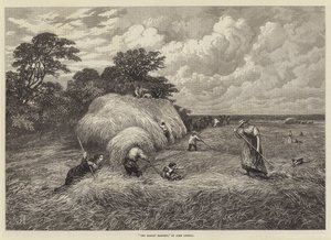 Kornskörden av John Linnell