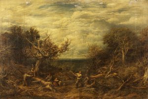 Vedhuggarna av John Linnell