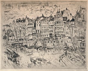 "Nära Pont St Michel", 1915