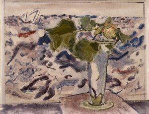 Stilleben och havet av John Marin