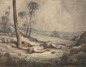 Kain och Abel av John Martin
