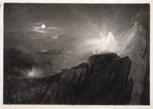 Illustration från Paradise Lost av John Martin