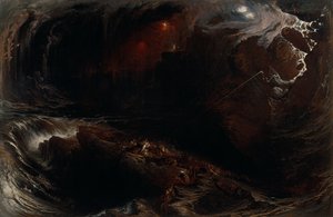 Syndafloden av John Martin