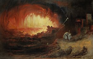 Förstörelsen av Sodom och Gomorra, 1852
