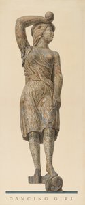 Cirkusvagnsfigur: "Dancing Girl"