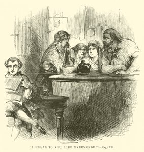 Illustration till A Tale of Two Cities av Charles Dickens av John McLenan