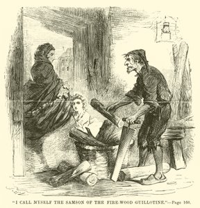 Illustration till A Tale of Two Cities av Charles Dickens