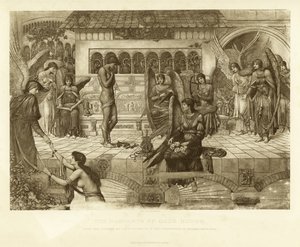 Vallarna i Guds hus av John Melhuish Strudwick