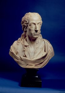 Byst av Alexander Pope (marmor)