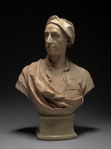 Byst av en man, förmodligen Peter Tillemans (1684-1734) 1727 (terrakotta)