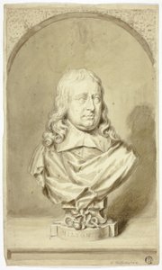 Byst av Milton av John Michael Rysbrack