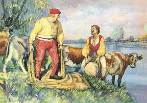 Stora tomten och Lilla tomten av John Millar Watt
