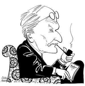 C G Jung, karikatyr av John Minnion
