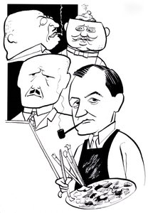 George Grosz, karikatyr av John Minnion