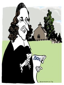 George Herbert -Welsh poet, talare, anglikansk präst av John Minnion