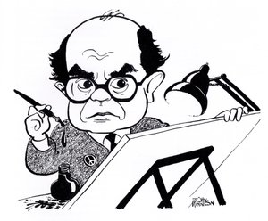 Vicky (Victor Weisz), karikatyr
